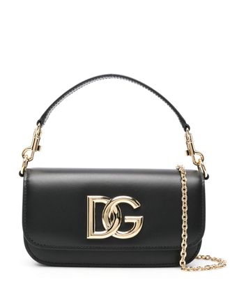 Dolce & Gabbana 3.5 Leder -Crossbody -Tasche