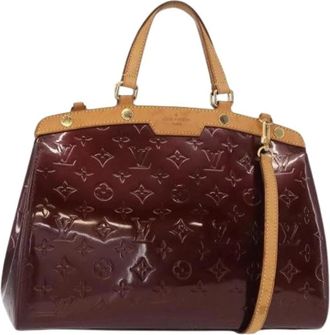 Louis Vuitton Pre-owned Handbags, female, Purple, Size: ONE SIZE Pre-owned Vintage Handbag