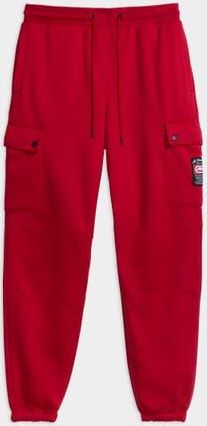Ecko Cargo Pocket Knit Joggers in True Red at Nordstrom, Size X-Large X 30