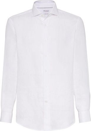 Brunello Cucinelli Linen Shirt-Uomo