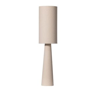 Woood L&aacute;mpara de pie de tela bouclette H130cm - Beige