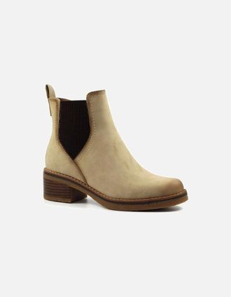 Lunar Womens Lunar Tonia Beige Ankle Boot GLC002 - Cream