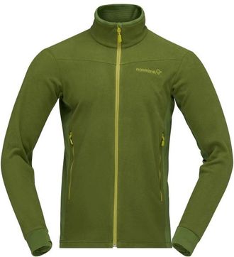Norr&oslash;na Falketind Warm2 Jacket Fleecejacke f&uuml;r Herren | oliv