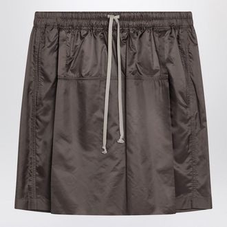 Moncler Mud-Colored Drawstring Kilt Shorts