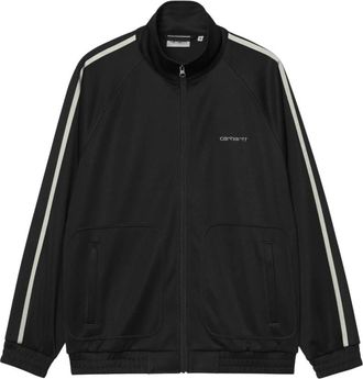 Carhartt Work in Progress Bolar Sweat Jacket - Heren - Vesten met rits - Zwart - XS - Polyester - Hoodies & sweatvesten