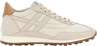 Hogan Athletic Sneakers - Dames - Sneakers - Beige - 39 EU - Nylon - Schoenen