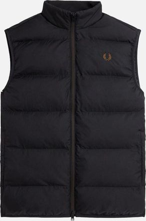 Fred Perry Mens Fred Perry Insulated Padded Gilet Black - Size: 40/Regular