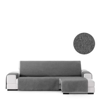 Eysa Funda chaise longue derecha vista frontal negro 240 cm