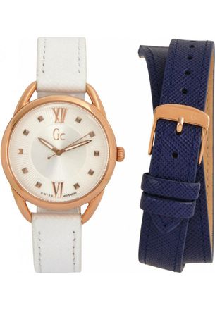 Gc Gc Womens Y13002L1 Ladies Twist Watch and Strap Gift Set - Rose Gold - One Size