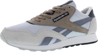 Reebok Classic Nylon Mens Shoes, Pure Grey 2/Stucco/Taupe, 12 UK