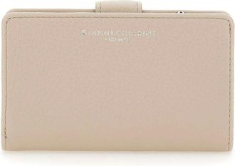 Gianni Chiarini Accessoires, Dames, Beige, ONE Size, Leer, Dollaro Portemonnee