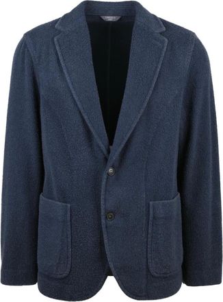 Circolo 1901 Jassen, Heren, Blauw, XL, Wol, Blazer Stondato