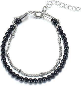 Firetti Fusskette »Schmuck Geschenk KörperSchmuck« mit Türkis, Achat oder Dumortierit