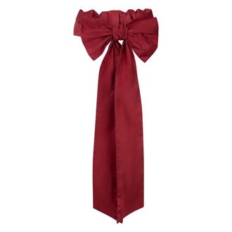 Red Valentino Hair Accessories, female, Red, Size: ONE SIZE Decorative Ribbon For Hair
