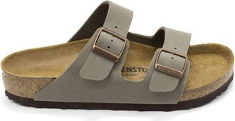 Birkenstock Mens Arizona Sandals In Stone