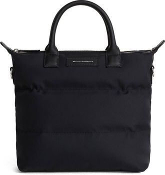Want Les Essentiels Mini Ohare Nylon Puffer Tote in Black Nylon/Black at Nordstrom Rack