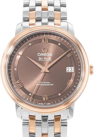 Omega Pre-owned Omega De Ville Brown Dial Unisex Watch 424.20.37.20.13.001