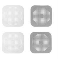 OEM Colador De Desag&uuml;e De Silicona, Filtro De Silicona Para Cabello De 4 Piezas, Colador De Desag&uuml;e Para Fregadero Con Ventosa, Colador De Desag&uuml;e Para Ba