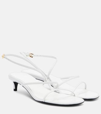 Khaite Sandali Loop 35 in pelle