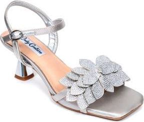 Lady Couture Lorin Ankle Strap Sandal in Silver at Nordstrom Rack, Size 12