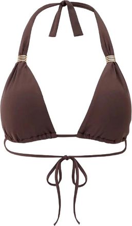 Melissa Odabash Grenada Bikini Top - Dames - Bikinis - Bruin - L - Badmode