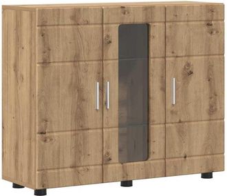vidaXL Sideboard Artisan oak 55.5 x 29 x 100 cm Engineered wood vidaXL
