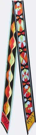 Pucci Onda and Nawaho silk twill scarf