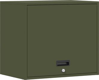 vidaXL Armario De Pared Para El Garaje Verde Oliva 60 X 40 X 53 Cm Vidaxl
