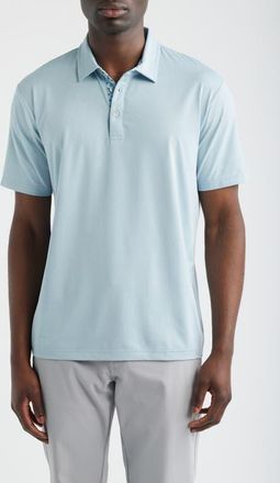 Swannies James H Solid Performance Golf Polo in Sky-Heather at Nordstrom, Size Xxx-Large