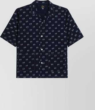 Needles denim shirt bow ties