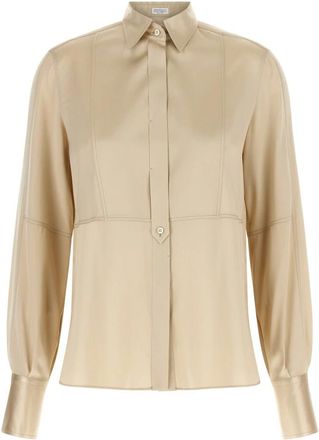 Brunello Cucinelli Mujer, Blusas y Camisas, Beige, Talla: M