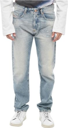 Diesel Mens Larkee-x Light Blue Jeans Cotton - Size 32 (Waist)