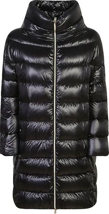 Herno Zwarte Winterjassen - Dames - Parka Jassen - Zwart - M - Jassen