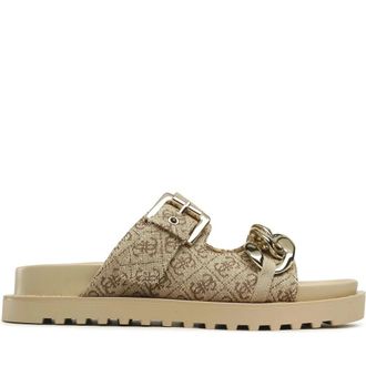 Guess Sliders, female, Beige, 6 UK, Fatema Slippers