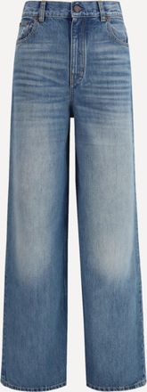 Chlo&eacute; Jeans a vita alta e gamba larga Woman 28