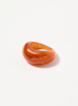 Simons Womens Rounded resin ring