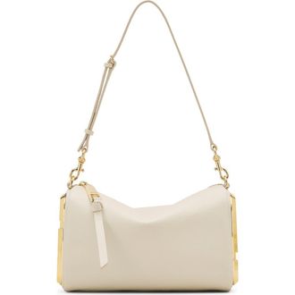 Marc Jacobs The Leather Snapshot Shoulder Bag in Cloud White at Nordstrom