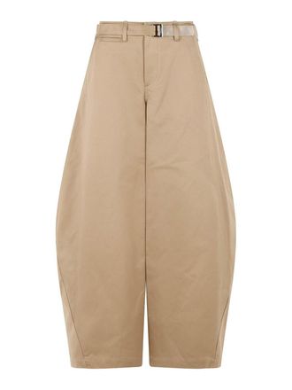 sacai Chino Beige Cotton Pants
