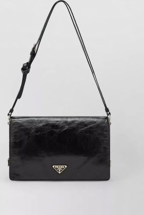 Prada medium leather shoulder bag