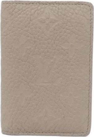 Louis Vuitton Pre-owned Monogram Taurillon Kaarthouder - Heren - Vintage Accessoires - Beige - ONE Size - Leer - Vintage