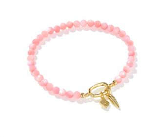 Kendra Scott Womens Sylvia Stretch Bracelet In Gold Teal Amazonite
