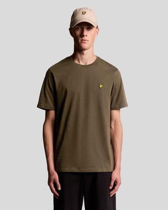 Lyle & Scott Crew Neck Short Sleeve T-Shirt in Olive at Nordstrom, Size Xx-Large