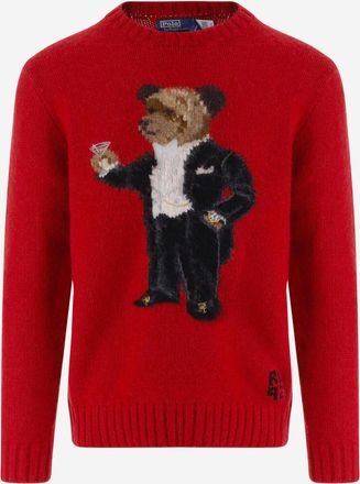 Polo Ralph Lauren Wollen trui met polobeer