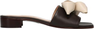 Sangiorgio Heeled Mule - female - Sangiorgio - Heeled Mules - Brown - 4 UK - Shoes