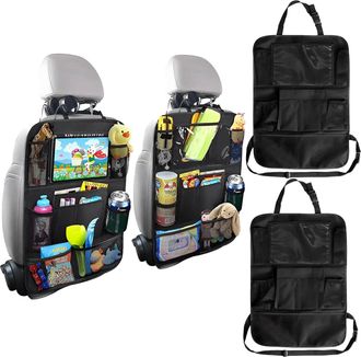 OEM Juego De 4 Protectores De Respaldo Para Asiento De Coche - Organizador De Asiento Trasero De Coche - Organizador De Asiento De Coche