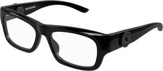 Balenciaga Stijlvolle Bril in Zwart - Heren - Brillen - Zwart - 54 MM - Accessoires