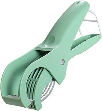 OEM Cortador De Fruta - Accesorio De Cocina - Ayudante De Cocina - Preparaci&oacute;n De Comidas - Base Antideslizante - 18 X 6,2 Cm - Verde