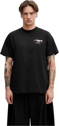Ader Error T-Shirt 0104 - Heren - T-shirts - Zwart - M - Katoen - Tops