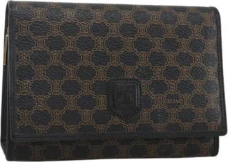 Celine Pre-owned Wallets, female, Black, Size: ONE SIZE Pre-owned Pouch