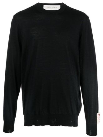 Golden Goose Golden Ms Regular Knit Crew Neck Light Wool Merino